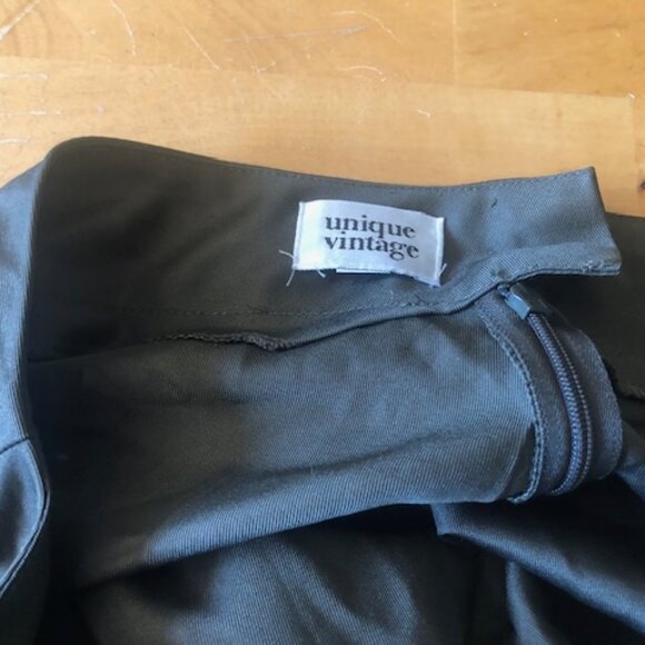 Army Green Circle Skirt - Picture 2 of 5